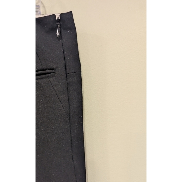 Alvin Valley Black Side Zip Rayon Blend Dress Psnts Size 6 - Picture 3 of 8